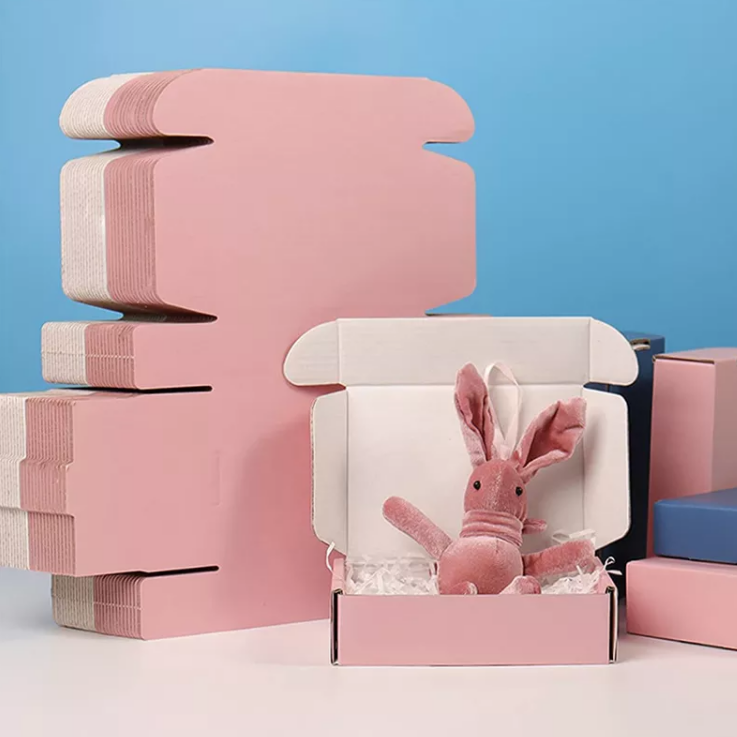 Consuetudo typis color logo limae medicamine shipping rosea mailer charta archa vestis packaging arca