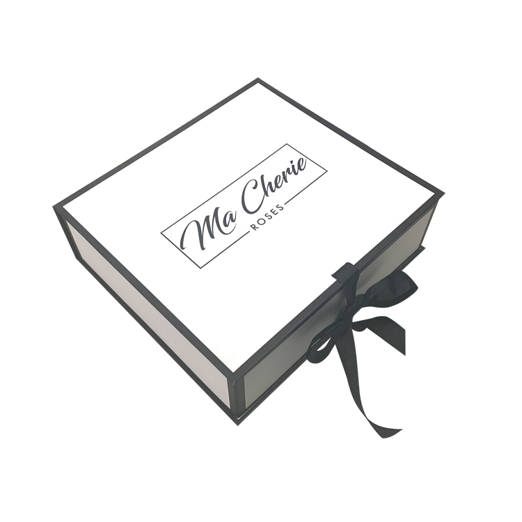 Custom logo luxuria paper cardboard packaging box personalized foldable paper vestis indumentum donum pixides