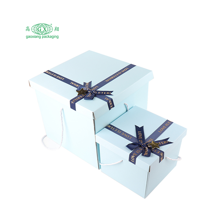 Amabilis dies natalis mirum arca foldable cardboard charta donum arca pro rosa flos packaging