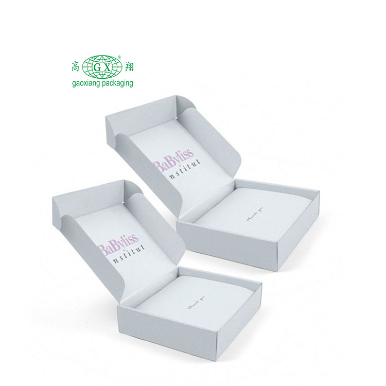 Custom printed ecommerce mailing shipping medicamine rutrum pulchritudinis donum packaging paper box