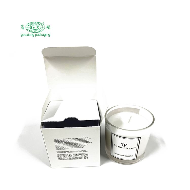 Vili consuetudo LOGO Typis factae cerei packaging pyxides doni cistae candelae