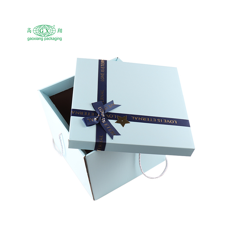 Amabilis dies natalis mirum arca foldable cardboard charta donum arca pro rosa flos packaging