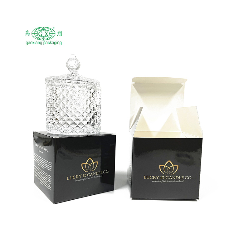 Vili consuetudo LOGO Typis factae cerei packaging pyxides doni cistae candelae