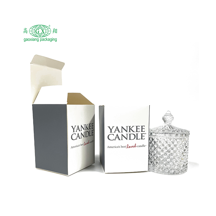 Vili consuetudo LOGO Typis factae cerei packaging pyxides doni cistae candelae