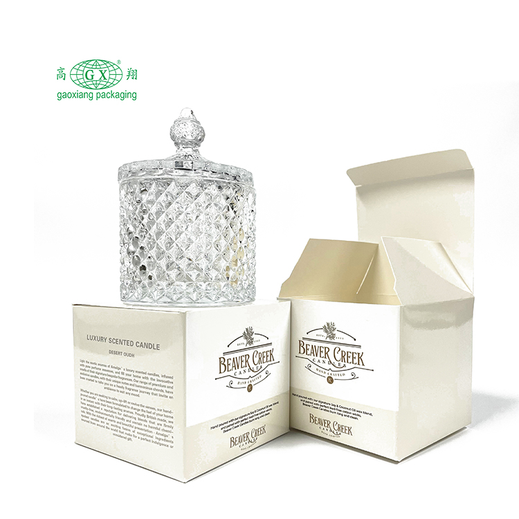 Vili consuetudo LOGO Typis factae cerei packaging pyxides doni cistae candelae