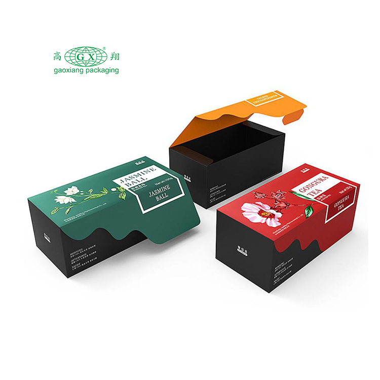 Custom die secans handmade sapone packaging kraft paper box