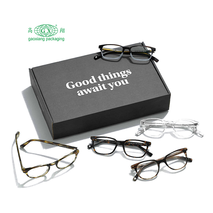 Custom mailing drawer eyewear eyeglass oculariorum packaging CONRUGIS chartam shipping archa